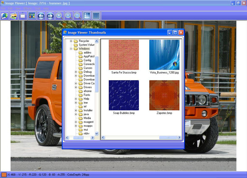 SID Image Viewer Indepth Screenshot